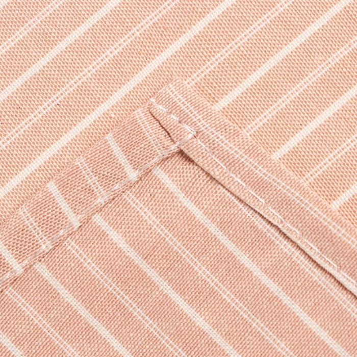 Набор кухонных полотенец Доляна &laquo;Полосы&raquo;, 40х70см- 2шт, бежевый, 50%п/э, 50%хл