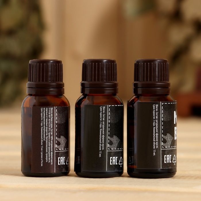 Набор Набор "Настоящий мужик" 3 масла 15 мл