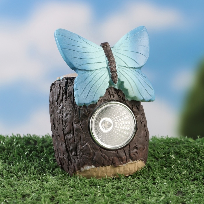 Садовый фонарь Садовый фонарь "Бабочка" микс, 8х6х12см