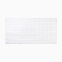 Полотенце вафельное банное Этель "Boho" 45*90 см, цв. белый, 100% хл