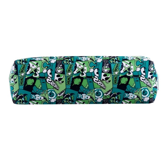 Пенал школьный на молнии Пенал школьный на молнии "Комикс", МИКС