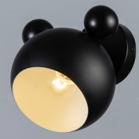 Бра "Барни" Е27 40Вт черный 20х20х20см Бра "Барни" Е27 40Вт черный 20х20х20см