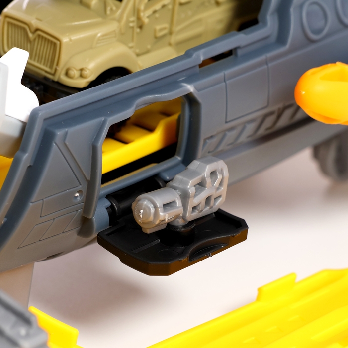 Парковка «Военная субмарина», с 5 машинками Парковка «Военная субмарина», с 5 машинками