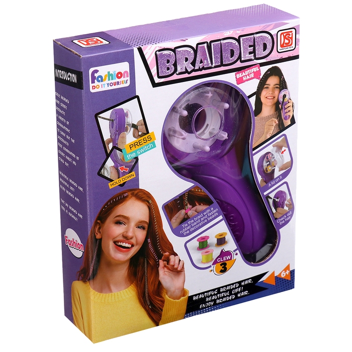 Набор парикмахера &laquo;Косички&raquo;, с аксессуарами