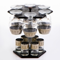 Мини-бар 12 предметов коньяк, византия, темный 350/50 мл Мини-бар 12 предметов коньяк, византия, темный 350/50 мл