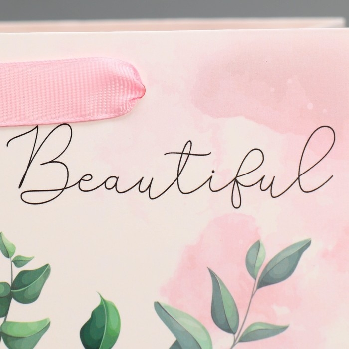 Пакет подарочный квадратный, упаковка, For you my beaty, 20 х 20 х 20 см Пакет подарочный квадратный, упаковка, For you my beaty, 20 х 20 х 20 см