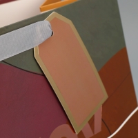 Пакет подарочный ламинированный, упаковка, &laquo;Счастье&raquo;, 25.4 х 30.5 х 12.7 см