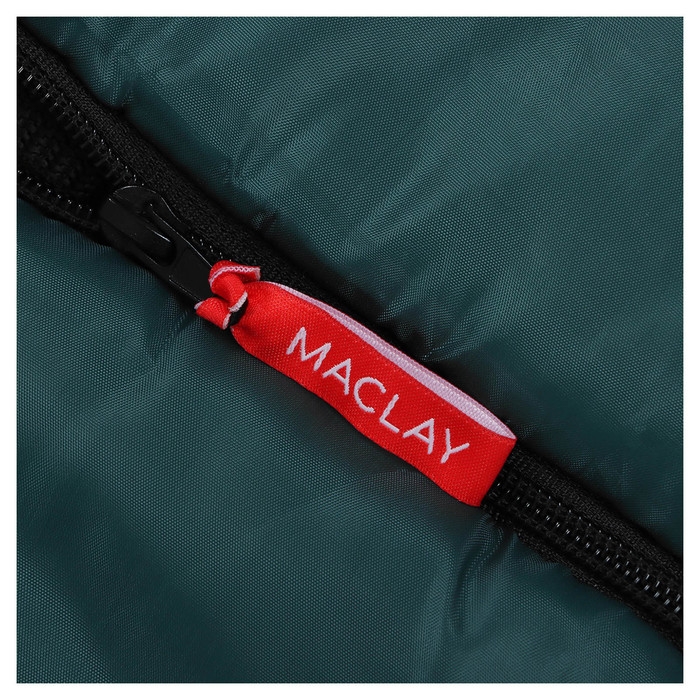 Спальный мешок maclay camping comfort cold, одеяло, 4 слоя, левый, 185х90 см, -10/+5&deg;С