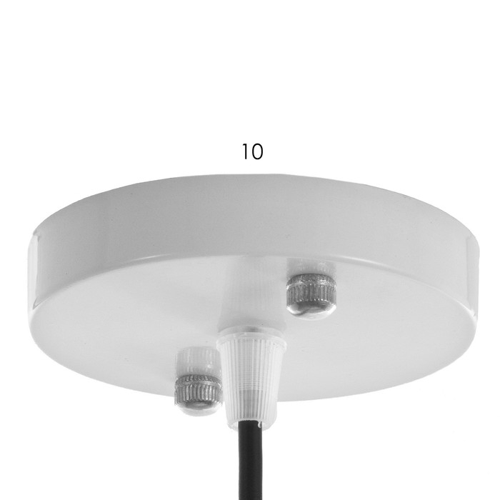 Светильник BayerLux "Турита" Е27 40Вт бело-золотой 30х30х40-140см