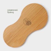 Набор фарфоровый сервировочный на деревянной подставке BellaTenero, 3 предмета: подставка для яйца 50 мл, солонка 100 мл, подставка, цвет белый Набор фарфоровый сервировочный на деревянной подставке BellaTenero, 3 предмета: подставка для яйца 50 мл, солонка 100 мл, подставка, цвет белый