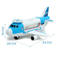 Самолёт - парковка «Авиабаза», с 4 машинками и вертолётом Самолёт - парковка «Авиабаза», с 4 машинками и вертолётом