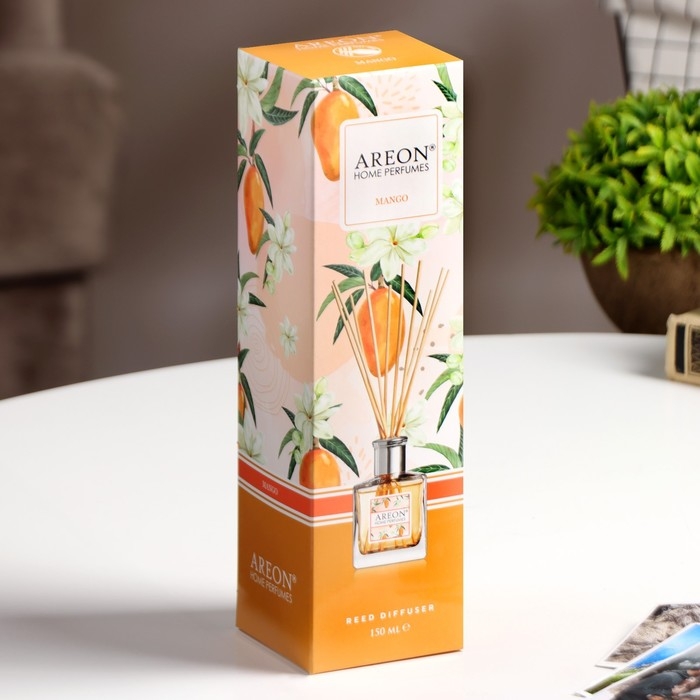 Диффузор ароматический Areon Sticks Garden, Манго 150 мл