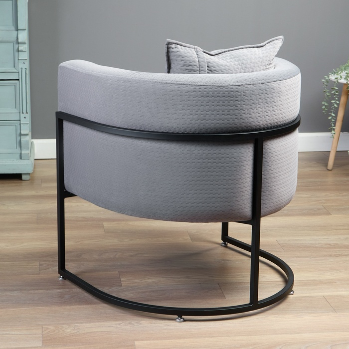 Стул "Грегор" Графит/Чёрный