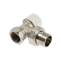 Комплект термостатический Ogint, для радиатора, 2в1, угловой, 3/4", PN10, М30х1.5, 6-28&deg;С