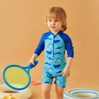 Купальный костюм детский Крошка Я "Рыбы" рост 98-104 см