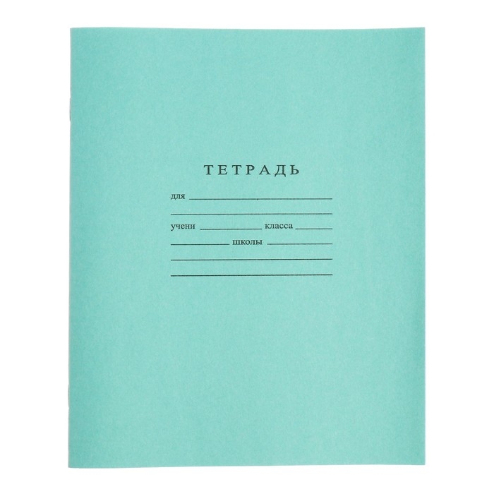 Комплект тетрадей из 20 штук, 24 листа в линию Бумажная фабрика Комплект тетрадей из 20 штук, 24 листа в линию Бумажная фабрика "Зелёная обложка", 60 г/м2, блок офсет, белизна 96%