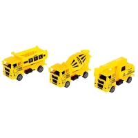 Набор машинок &laquo;Спецтехника&raquo;, 3 шт, дорожные знаки, МИКС