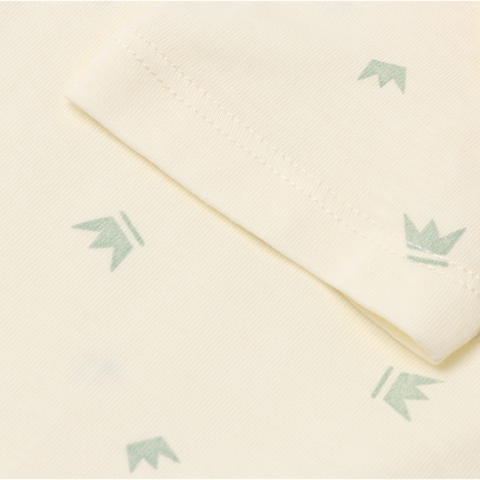 Футболка детская MINAKU, цвет молочный, рост 68-74 см