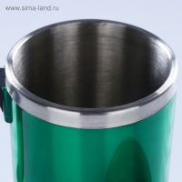 Термокружка, 450 мл, Алтай, сохраняет тепло 2 ч, 11 х 12 см, зелёная