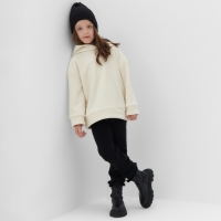 Брюки детские MINAKU, цвет чёрный, рост 122 см