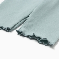 Комплект для девочки (футболка и велосипедки) MINAKU, цвет голубой, рост 98 см