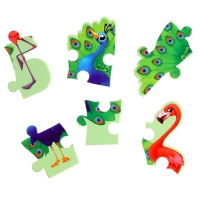 Пазлы на подложке «Птицы» Пазлы на подложке «Птицы»