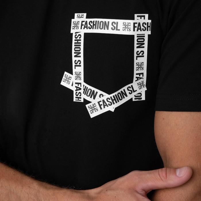Футболка SL Fashion, 46, чёрный Футболка SL Fashion, 46, чёрный