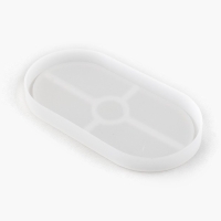 Молд силиконовый универсальный. Формочка для творчества «Поддон овальный», 18 х 19 см Молд силиконовый универсальный. Формочка для творчества «Поддон овальный», 18 х 19 см