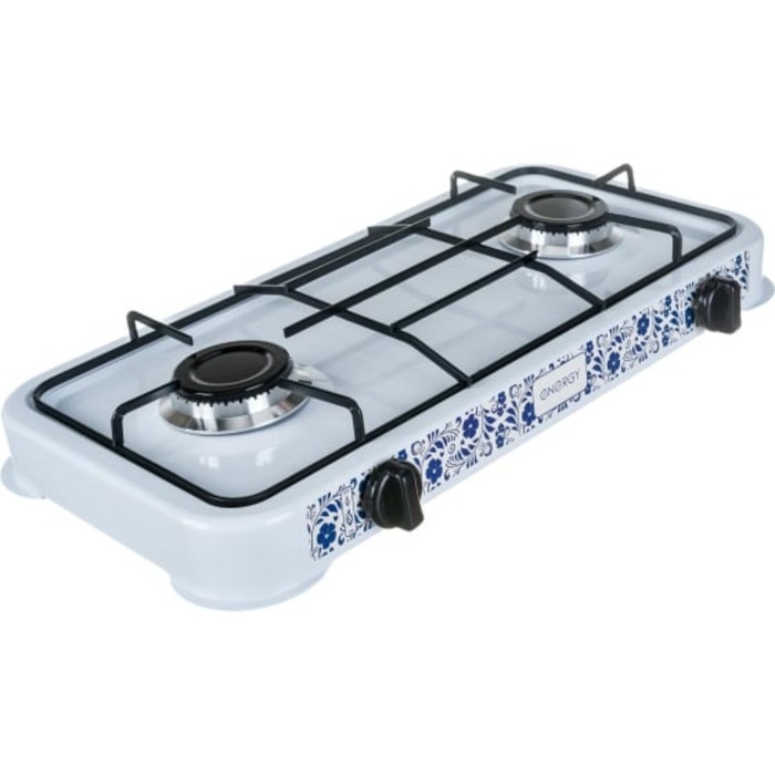 Плитка газовая Energy EN-002, 2 конфорки, белая Плитка газовая Energy EN-002, 2 конфорки, белая