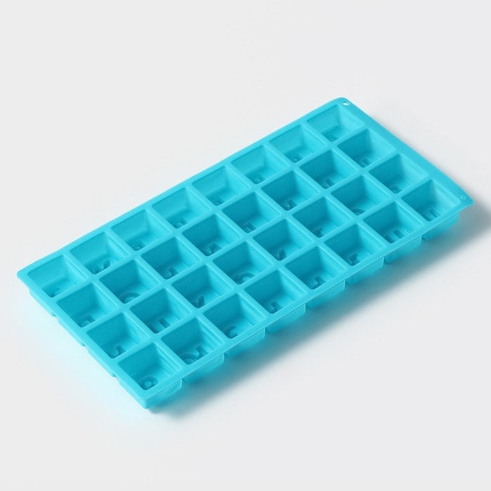 Форма для шоколада Доляна «Алфавит», силикон, 35×18 см, 32 ячейки (3,7×3,7×3 см), цвет МИКС Форма для шоколада Доляна «Алфавит», силикон, 35×18 см, 32 ячейки (3,7×3,7×3 см), цвет МИКС