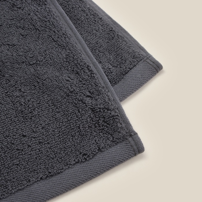 Полотенце махровое SL HOME: Basic Полотенце махровое SL HOME: Basic "Гри Сандре" 50х90 см, 100% хлопок, 530 г/м2