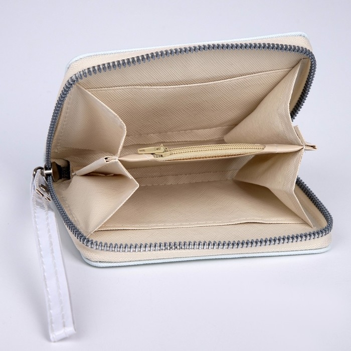 Кошелёк детский &laquo;Единороги&raquo; 12.5х9х2 см, голубой