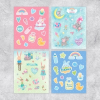 Альбом детских наклеек, 8 листов, «Воздушные мечты», 11 х 16 см Альбом детских наклеек, 8 листов, «Воздушные мечты», 11 х 16 см