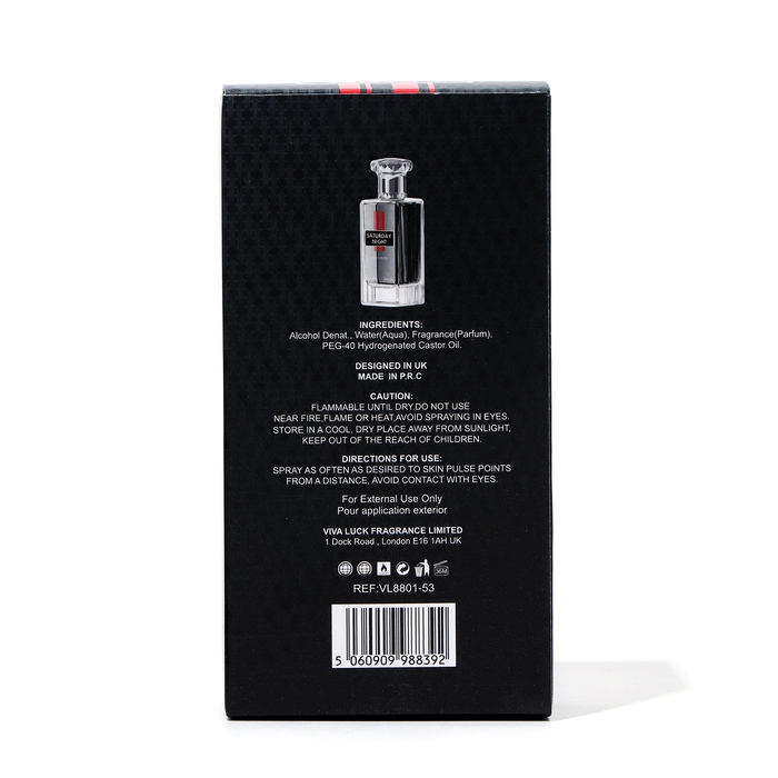 Туалетная вода мужская Saturday Night, 100 мл Туалетная вода мужская Saturday Night, 100 мл