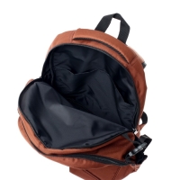 Рюкзак молодёжный Stavia, 40 х 28 х 18 см, эргономичная спинка, Stavia "Город-1", коричневый Рюкзак молодёжный Stavia, 40 х 28 х 18 см, эргономичная спинка, Stavia "Город-1", коричневый