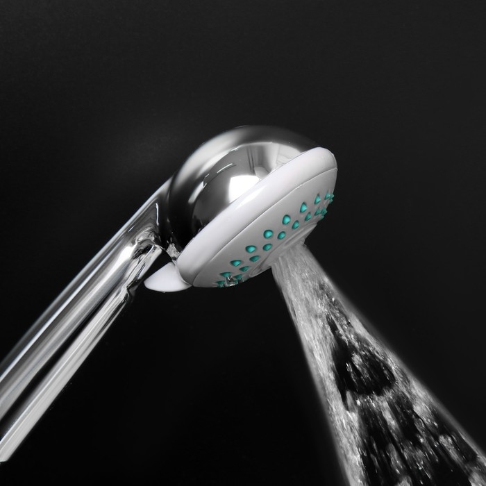 Душевая лейка ZEIN Z0304, 3 режима, d=73 мм, пластик, цвет хром Душевая лейка ZEIN Z0304, 3 режима, d=73 мм, пластик, цвет хром