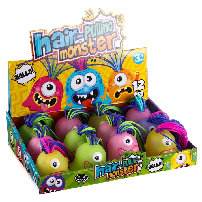 Развивающая игрушка &laquo;Монстрик&raquo; звуковая, виды МИКС