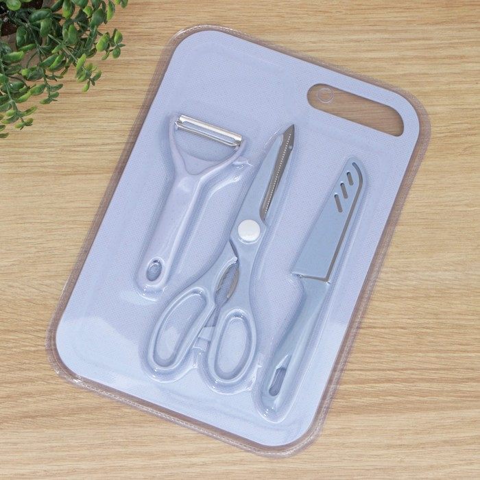 Набор кухонных принадлежностей &laquo;Для кухни&raquo;, 4 в 1, цвет МИКС