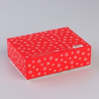 Коробка новогодняя складная &laquo;Счастливого нового года&raquo; 16.5 х 12.5 х 5 см, Новый год