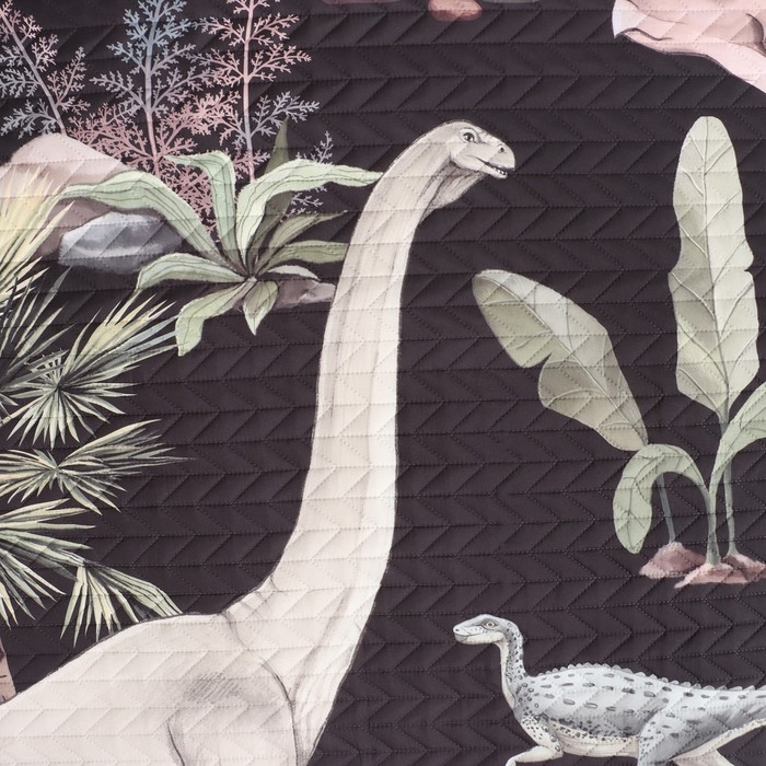 Покрывало "Этель" 1,5 сп Юрский период , 145*210&plusmn;5 см, микрофибра