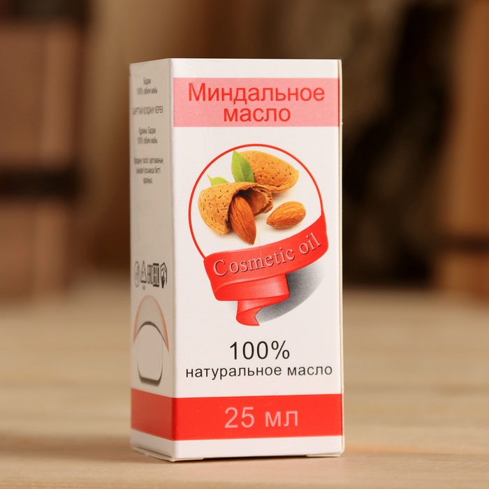 Жирное масло Жирное масло "Миндаль", 100% натуральное, 25 мл