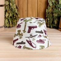 Шапка - панама для бани Мужская Шапка - панама для бани Мужская