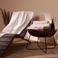 Полотенце махровое SL HOME: Waffle "Блан де Блан" 90х150 см, 100% хлопок, 490 г/м2 Полотенце махровое SL HOME: Waffle "Блан де Блан" 90х150 см, 100% хлопок, 490 г/м2