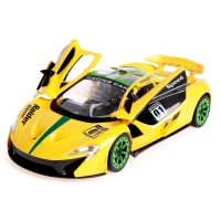 Машина радиоуправляемая &laquo;Купе&raquo;, открываются двери, работает от батареек