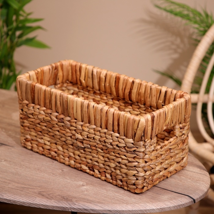 Корзина плетёная 40х20х20 см