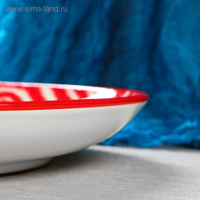 Набор чайный Риштанская керамика Набор чайный Риштанская керамика "Атлас", 9 предметов (чайник-0,8л,пиалы-0,5/0,3л)