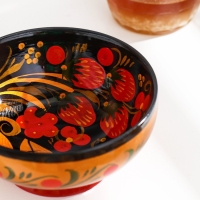 Чашка, малая, 11&times;6,5 см, хохлома