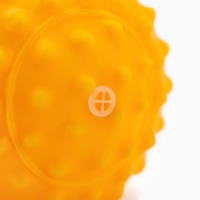 Игрушки для собак. Мячик с пищалкой &laquo;Оранжевый&raquo;, d=6,5 см