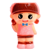 Набор для опытов «Весёлые прически, выращиваем травку», девочка Набор для опытов «Весёлые прически, выращиваем травку», девочка