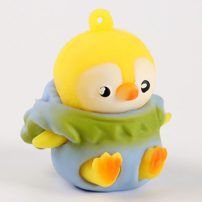 Антистресс сквиш мялка &laquo;Зверята в костюмах&raquo;, в пакете, с пастой